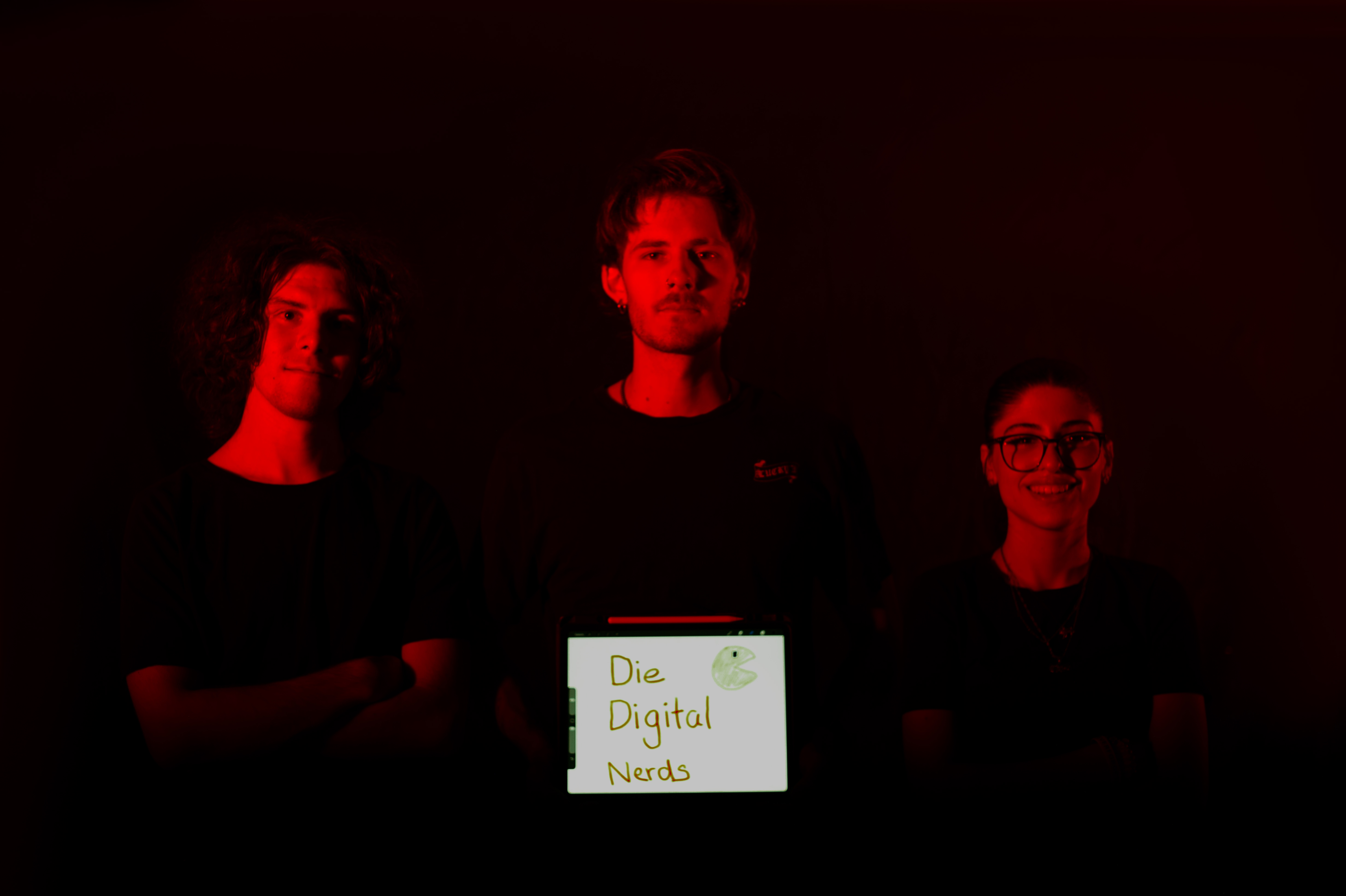 Gruppenporträt der Brigarde Digital Nerds